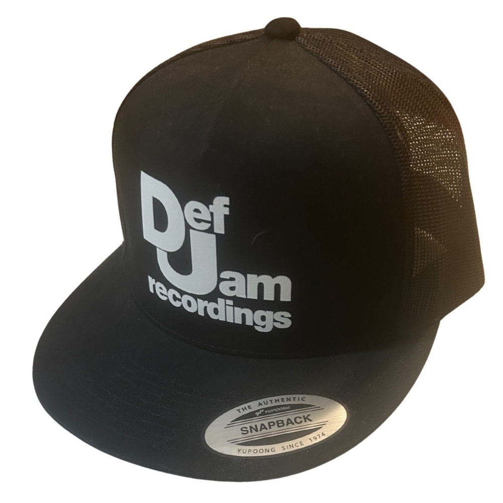 Black Snapback Hat